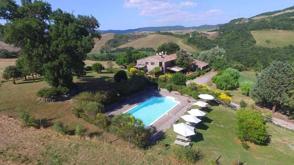 Cottage Le Ginestre Con Piscina In Val D'Orcia Radicofani Esterno foto
