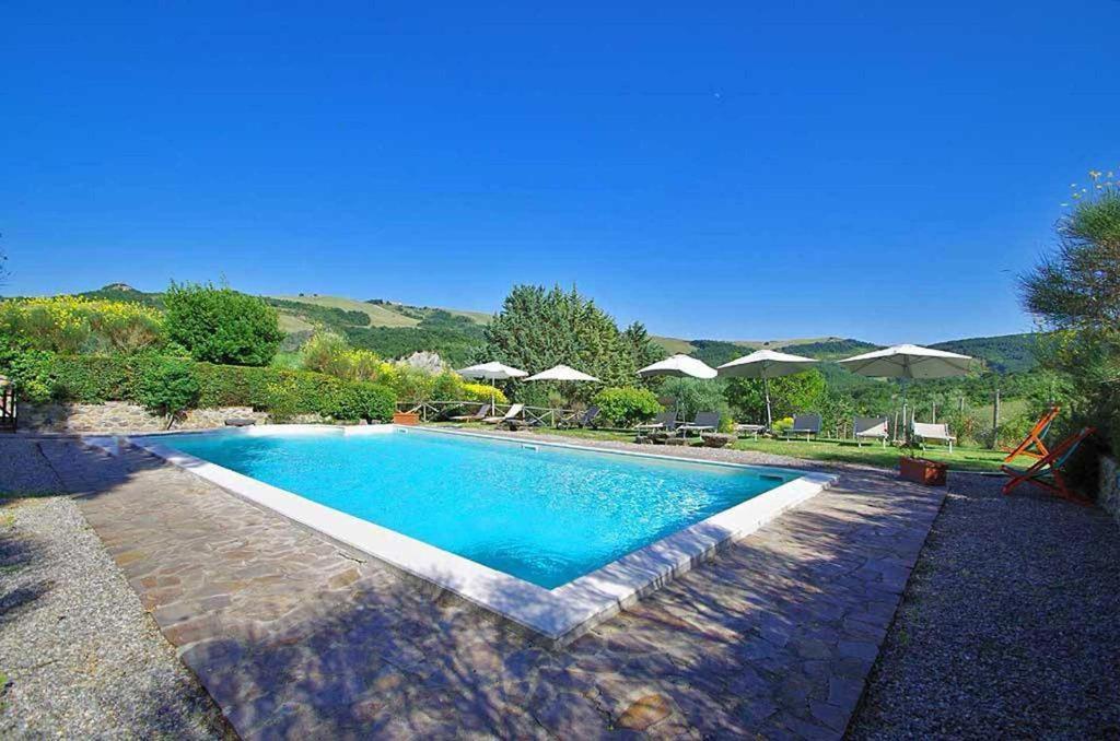 Cottage Le Ginestre Con Piscina In Val D'Orcia Radicofani Esterno foto